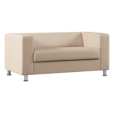 Диван двухместный Wilson Экокожа Бежевый