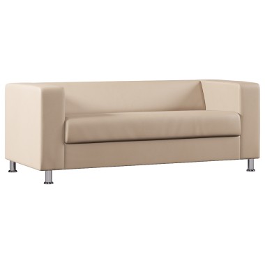 Диван трехместный Wilson Экокожа Бежевый