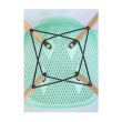 Стул пластиковый Eames DSW GRID мятный
