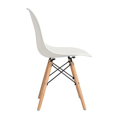 Стул пластиковый Eames DSW GRID белый