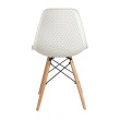 Стул пластиковый Eames DSW GRID белый