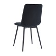 Стул мягкий CHILE велюр черный