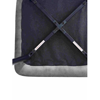 Стул мягкий LAZARE велюр антрацит/черный