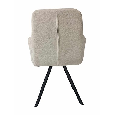 Стул-кресло JEROME 360 ткань бежевый