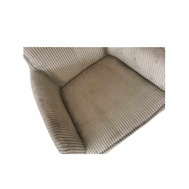 Стул-кресло GEORGE 180 вельвет какао