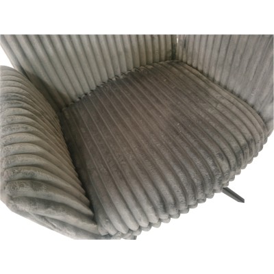 Стул-кресло AUGUST 360 велюр Серый