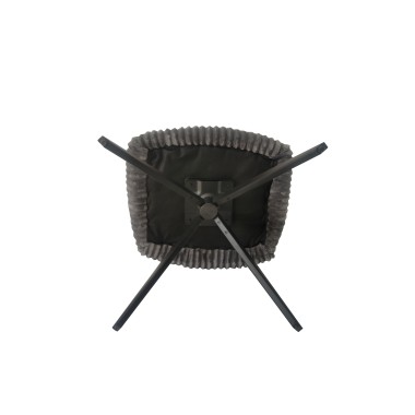 Стул-кресло AUGUST 360 велюр Серый