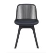 Стул пластиковый GRACE SOFT черный