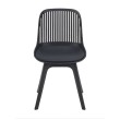 Стул пластиковый GRACE SOFT черный
