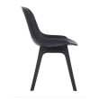 Стул пластиковый GRACE SOFT черный