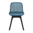 Стул пластиковый GRACE SOFT темно-синий/черный
