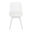 Стул пластиковый GRACE SOFT белый