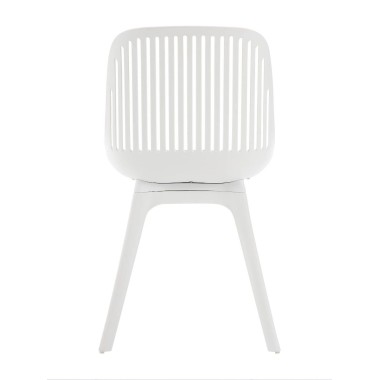 Стул пластиковый GRACE SOFT белый