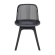 Стул пластиковый GRACE черный