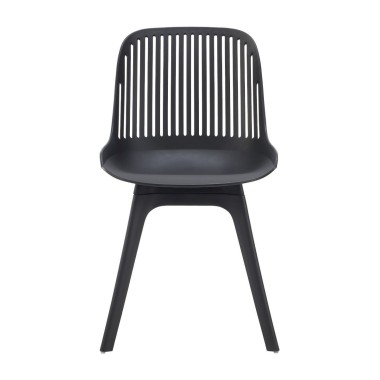 Стул пластиковый GRACE черный