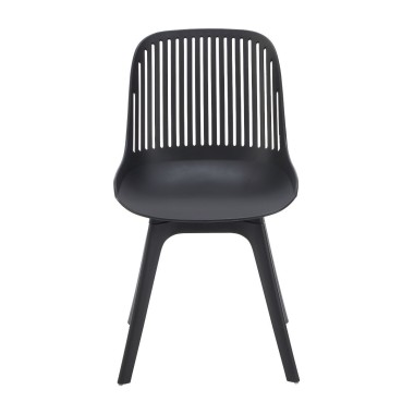 Стул пластиковый GRACE черный