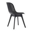 Стул пластиковый GRACE черный