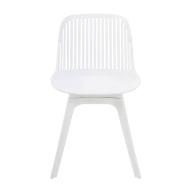 Стул пластиковый GRACE белый