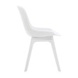 Стул пластиковый GRACE белый