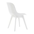 Стул пластиковый GRACE белый