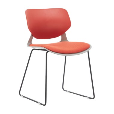 Стул пластиковый ESKIN оранжевый