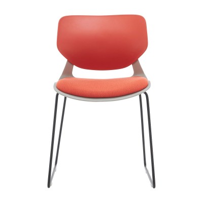 Стул пластиковый ESKIN оранжевый