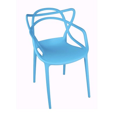 Стул пластиковый MASTERS LUX синий