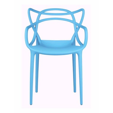 Стул пластиковый MASTERS LUX синий