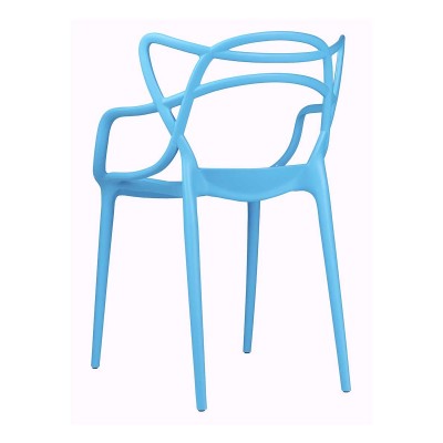 Стул пластиковый MASTERS LUX синий