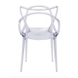 Стул пластиковый MASTERS прозрачный