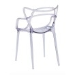 Стул пластиковый MASTERS прозрачный