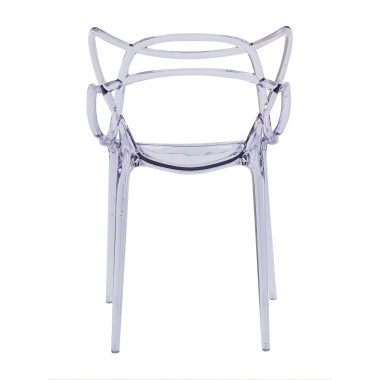 Стул пластиковый MASTERS прозрачный