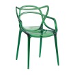 Стул пластиковый MASTERS LUX зеленый
