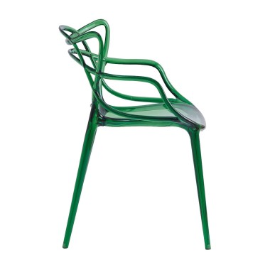 Стул пластиковый MASTERS LUX зеленый