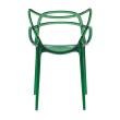 Стул пластиковый MASTERS LUX зеленый