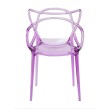 Стул пластиковый MASTERS LUX сиреневый