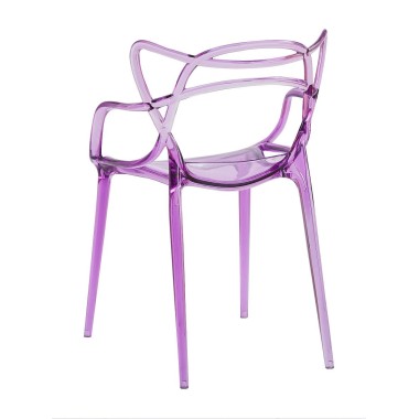 Стул пластиковый MASTERS LUX сиреневый