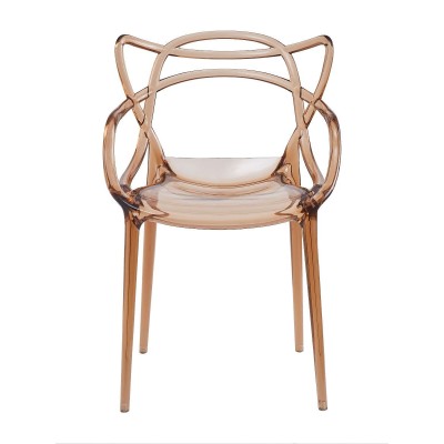 Стул пластиковый MASTERS LUX оранжевый