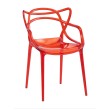 Стул пластиковый MASTERS LUX красный