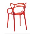 Стул пластиковый MASTERS LUX красный