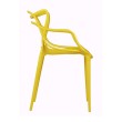 Стул пластиковый MASTERS желтый