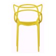 Стул пластиковый MASTERS желтый