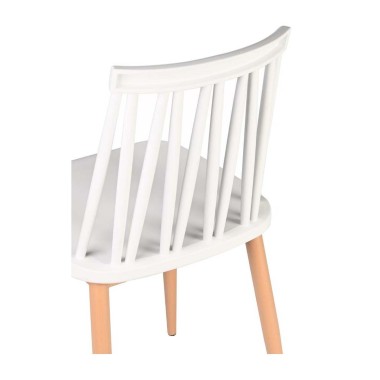 Стул пластиковый WINDSOR белый