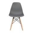 Стул пластиковый Eames DSW графит