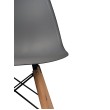 Стул пластиковый Eames DSW графит