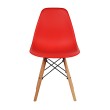 Стул пластиковый Eames DSW алый/красный