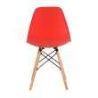 Стул пластиковый Eames DSW алый/красный