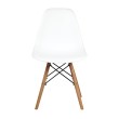Стул пластиковый Eames DSW белоснежный