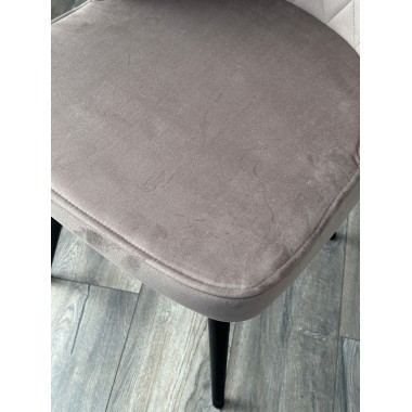 Стул мягкий (2 шт.) ХАНТ 360, велюр Дива-05 Латте/черный