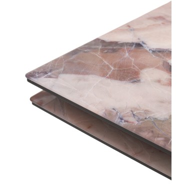 Стол обеденный раздвижной МОЦАРТ 200 стекло Каталония/Дуб монтана